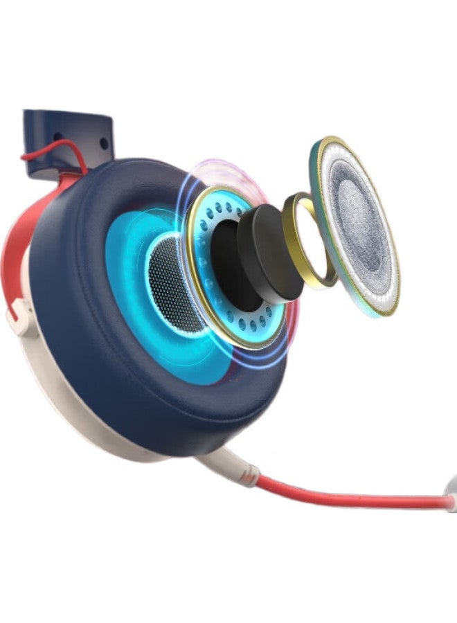 A4Tech M595 Wired Gaming Headset, Over-Ear, Blood Hand Phantom, Computer Cs Pubg Headset, Fps, Mingmo Yuanxu Zhuyan, Wild Tribe Gaming Headset, Mechanical Dog - Image 2