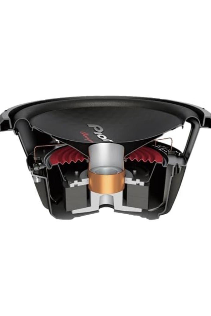 Pioneer Pioneer TS-W312D4 12 inch Double Coil Subwoofer 1600 Watts Max,Black - Image 4