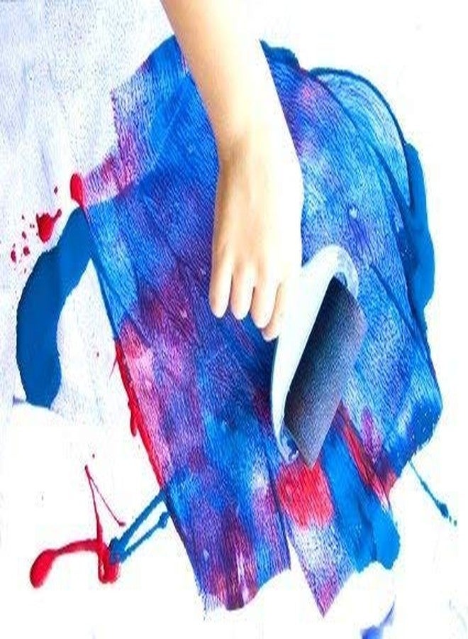 ArtBee Sponge Brush Ser for Painting, Art and Craft Projects (Complete Set with Roller, Flat and Round Sponge Brushes) - Image 5