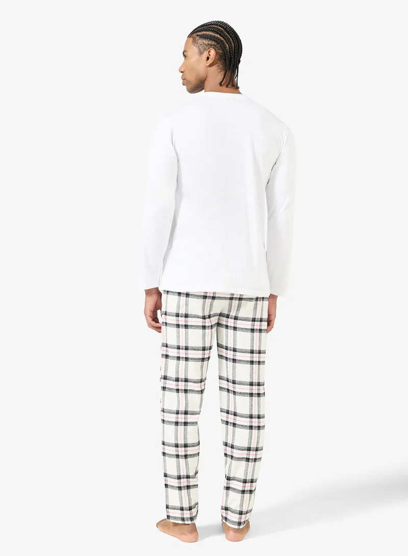 Seventy Five Nightwear T-Shirt & Pants Set