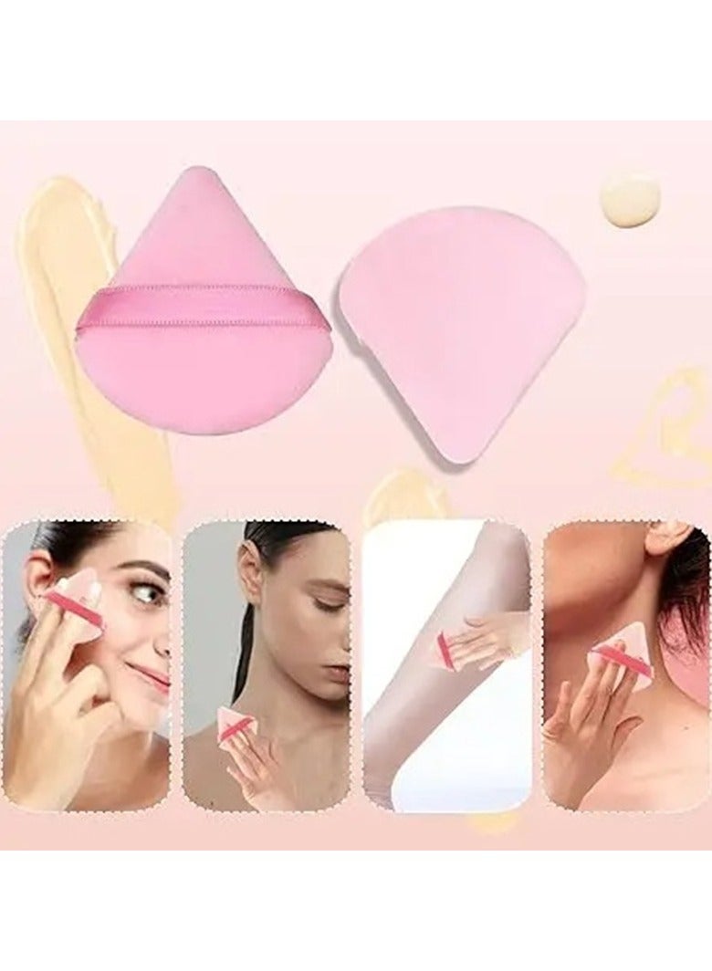 Ucanbe 15-Piece Beauty Tool Set - Loose Powder Puffs, Mini Puffs, Beauty Sponges & Cushion Puffs, Ultra-Soft Velvet, Latex-Free, Suitable for All Skin Types - Image 3