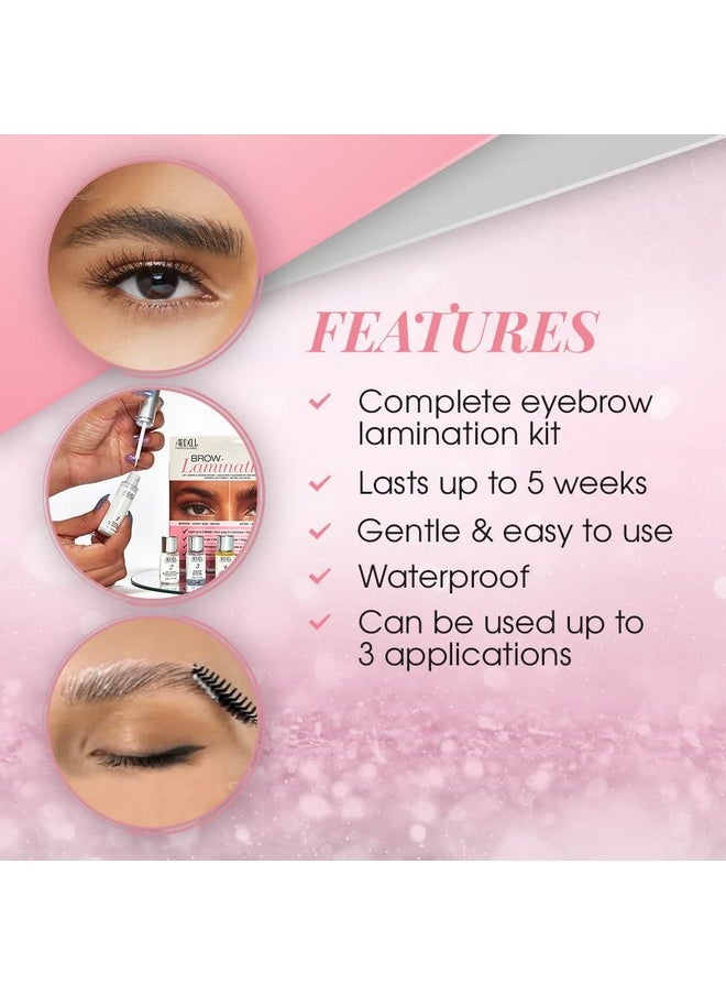 ARDELL - Ardell Brow Lamination Kit, Lift, Shape, and Define Brows, Waterproof, 1-pack - Image 1