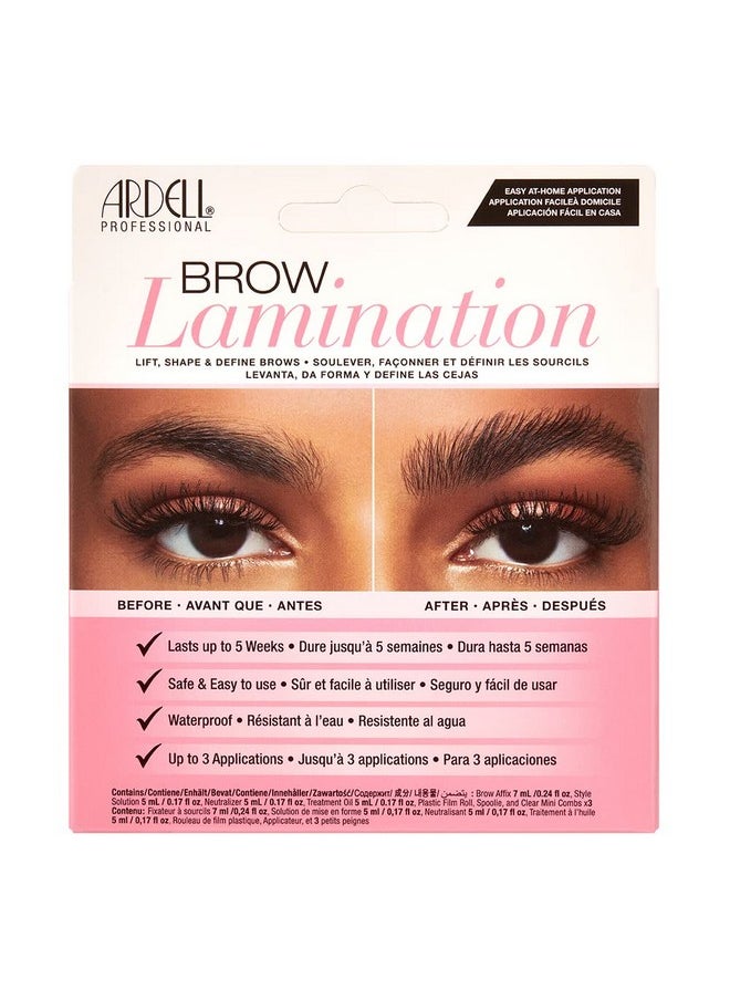 ARDELL - Ardell Brow Lamination Kit, Lift, Shape, and Define Brows, Waterproof, 1-pack - Image 1