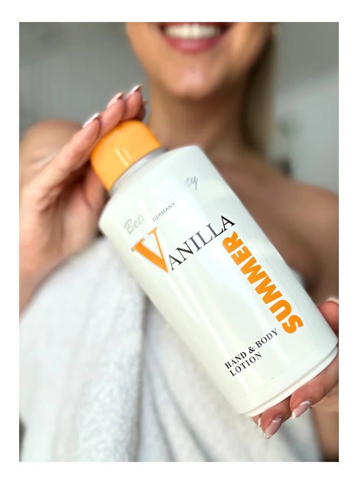 BETTINA Barty VANILLA SSUMMER HAND & BODY LOTION 500ML - Image 2