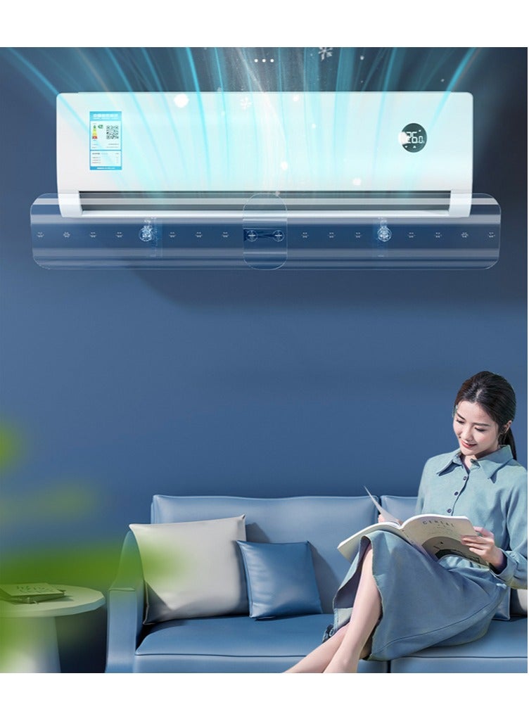 Universal anti-direct blow deflector for split air conditioners - Adjustable Angle design without drilling, invisible and compatible with all models (Quick installation)  - Image 2