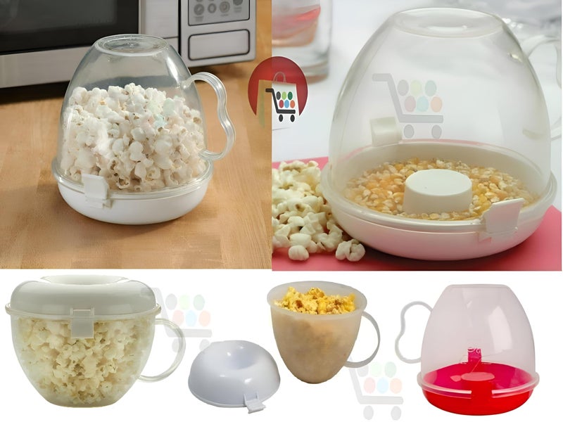 Microwave Popcorn Maker P5 Plastic, Even Heat Distribution, Multi Color, 111 Grams - Image 5