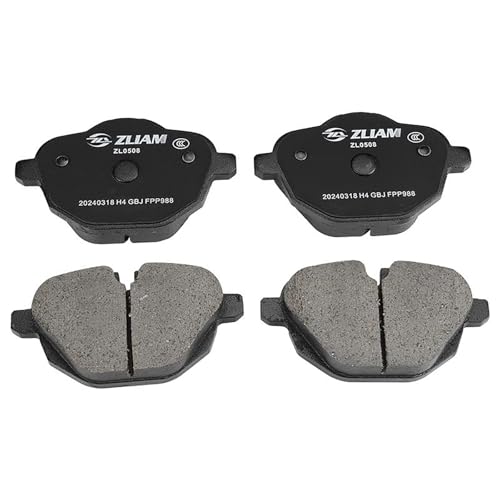 AZGIANT 4pcs Rear Disc Low Dust Quiet Ceramic Brake Pads for BMW 5 Series 520Li 520d 520i 523Li 523i 525d 528i 530d 530i 535Li 730Li X3 X4 X5 X6 Z4 - Image 1