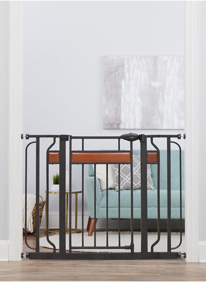 Regalo Home Accents Extra Wide Walk Thru Baby Gate  - Image 2