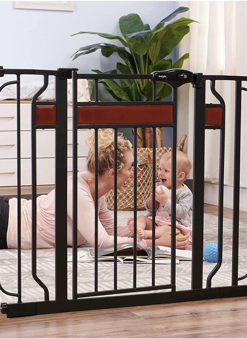 Regalo Home Accents Extra Wide Walk Thru Baby Gate  - Image 5