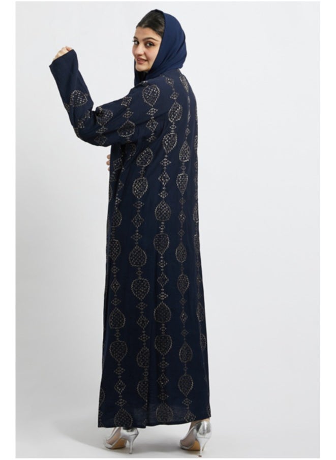 Evva Evva Luxury Saudi Abaya for Women – Elegant Open Front Modest Wear in Premium Fabric – Ideal for Ramadan, Eid, and Everyday Elegance  - Image 2