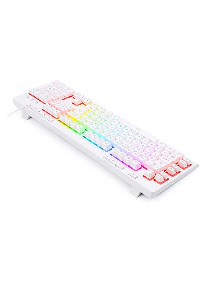 REDRAGON K512 SHIVA RGB Membrane Gaming Keyboard With 8 Multimedia Keys-6 Macro Keys - Image 5
