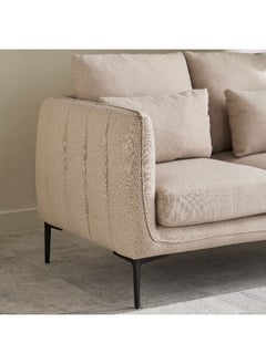 Home Box Stefan 2-Seater Fabric Sofa with 2 Cushions  - Image 1