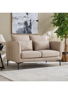 Home Box Stefan 2-Seater Fabric Sofa with 2 Cushions  - Image 2