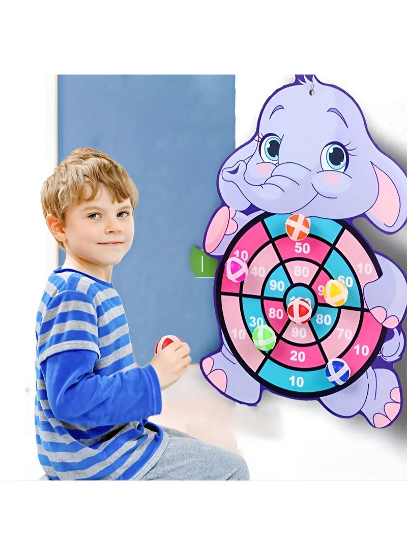 LOOFI Kids Toss Game Board – Sticky Ball Target – Montessori Educational Toy for Skill Development – Includes 3 Sticky Balls - Shape 2 - Image 5