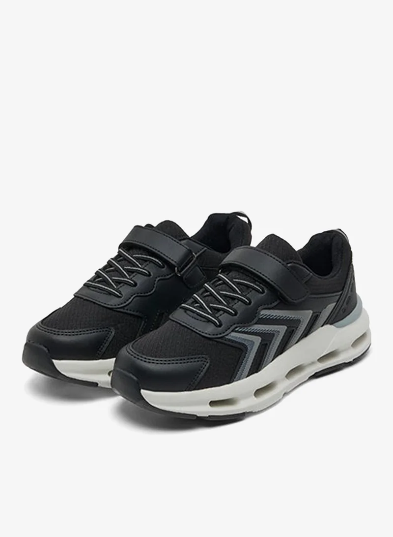R&B Patterned Velcro Running Shoes