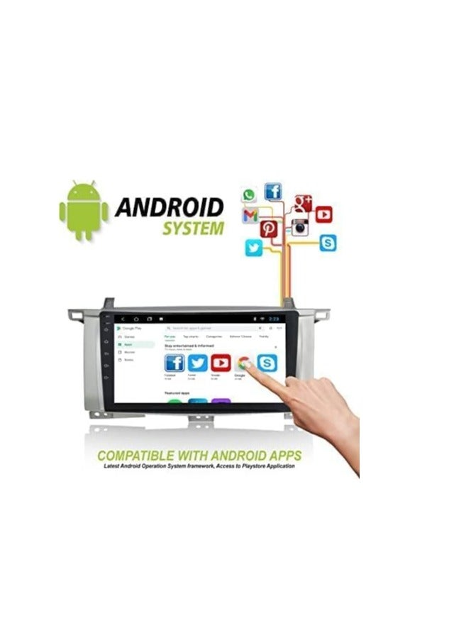 Android Car Stereo for Toyota Land Cruiser 2003 2004 2005 2006 2007 2GB RAM 32GB ROM 9 Inch Support Apple Carplay, MirrorLink WiFi BT, IPS Touch Screen with Backup Camera Included - Image 3