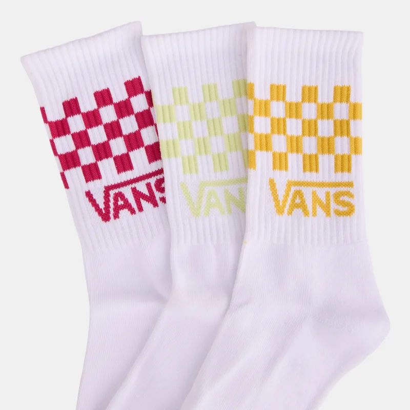 VANS Classic Checkerboard Crew Socks (3 Pairs)