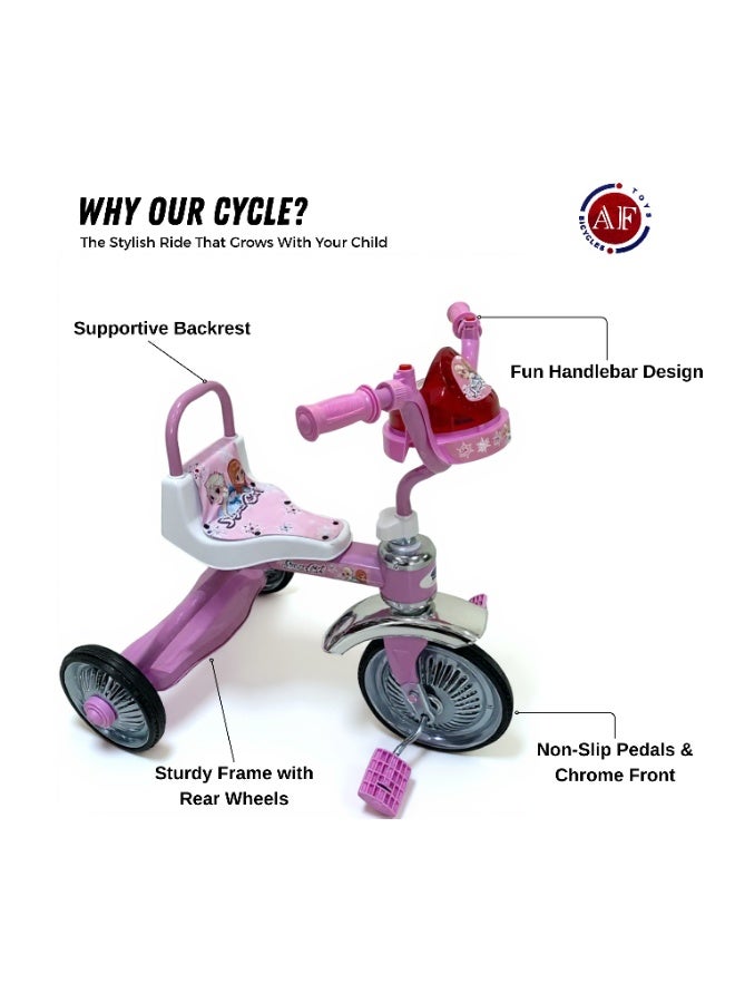AF BABY United Children's Iron 3 Wheel Bike - Image 3