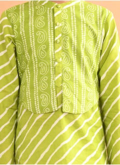 LILPICKS Kurta Pajama with Attached Nehru Jacket  - Image 3