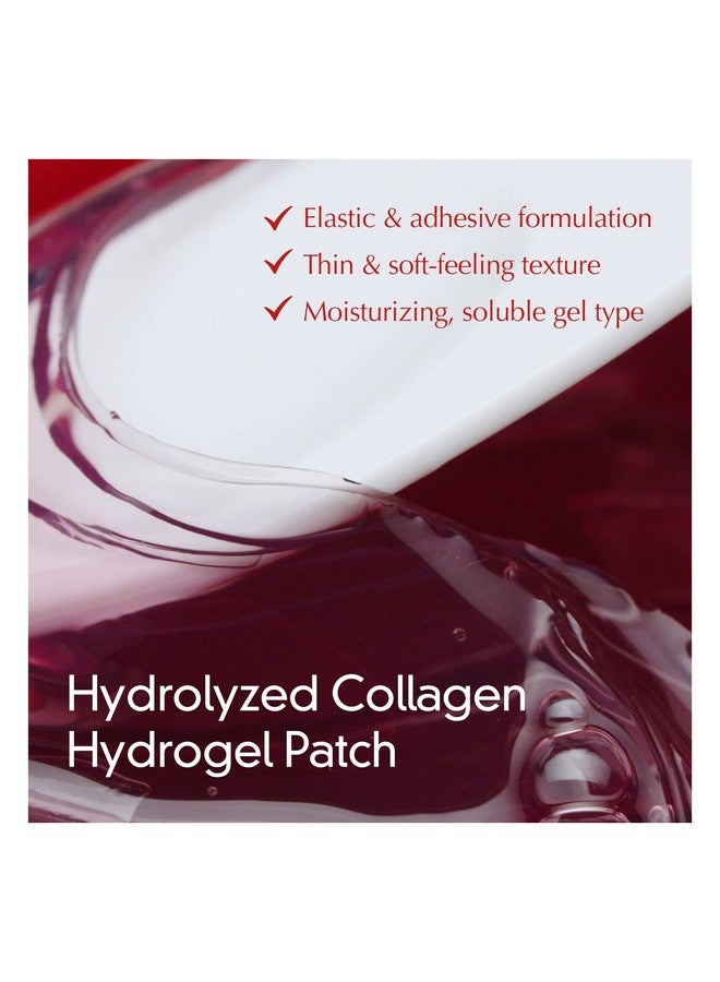 TROIAREUKE Antiwrinkle Collagel Eye Patchsmooths Eyeforeheadfacial Wrinklesreduces Puffiness & Dark Circleshydrogel Wrinkle Patcheselasticadhesive Formulation (60Count) - Image 4