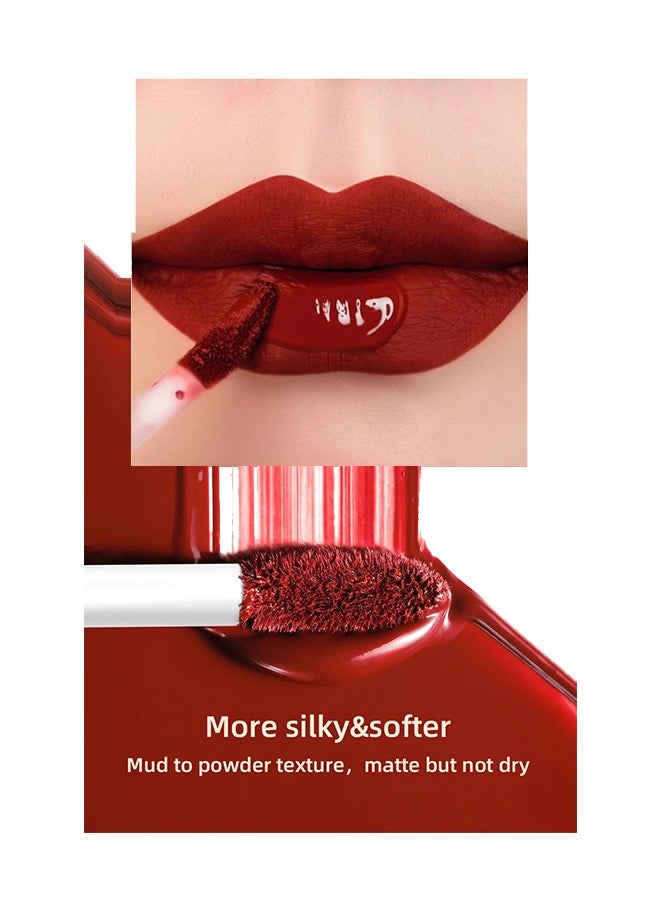 Julystar - Beauty Matte Liquid Lipstick Long Lasting Up To 16 Hous,Super Stay Velvet Lip Gloss Lip Stain Can Let Your Lip Look Fuller(06#) - Image 1