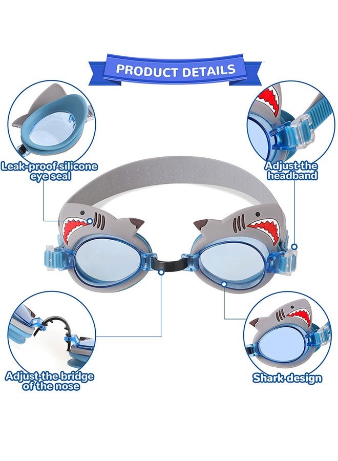 Super ZYouth Kids Anti-Fog Swimming Goggles with UV Protection, Wide View, Adjustable Strap, Waterproof Swimming Goggles for Children Boys & Girls Age 3-14 - Image 2