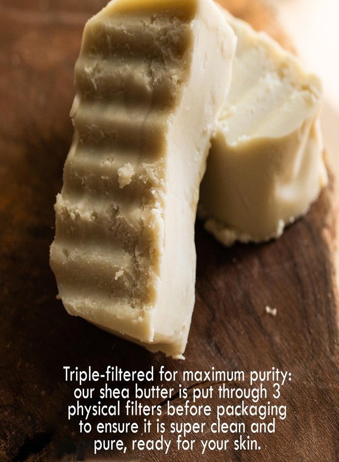 Better Shea Butter Raw Shea Butter - 100% Pure African Shea Butter for Hair and Body | Unrefined Moisturizer for Extremely Dry Skin, DIY Lip Balm, Body Butter, Lotion, and Soap 1lb Bar - Image 3