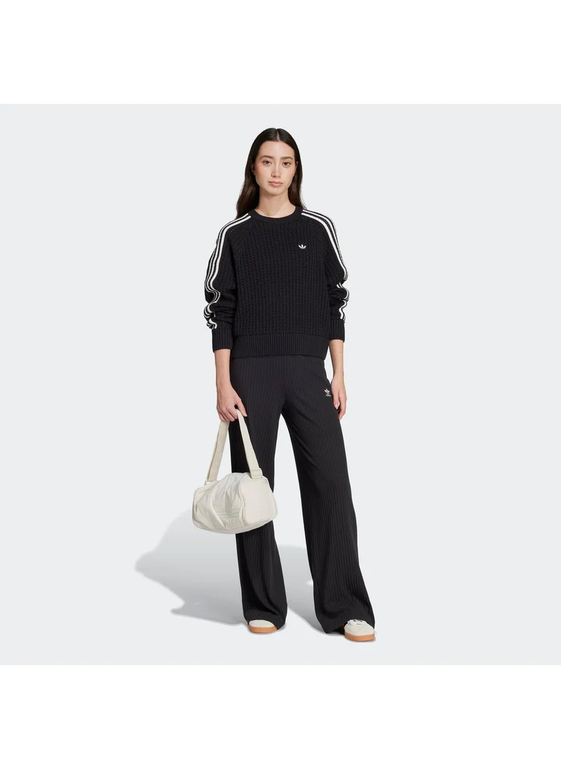 Adidas Originals Black KNITTED CREW Black Originals Women SWEATSHIRTS for Women | Best Price UAE
