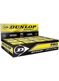 DUNLOP Pro - Double Dot Squash Ball - 3-Pack  - Image 5