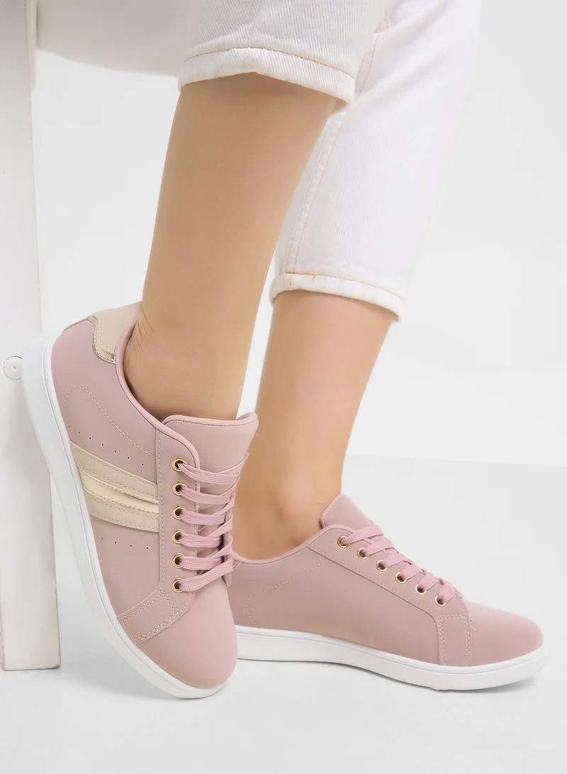 Andarina Metallic Stripe Sneaker
