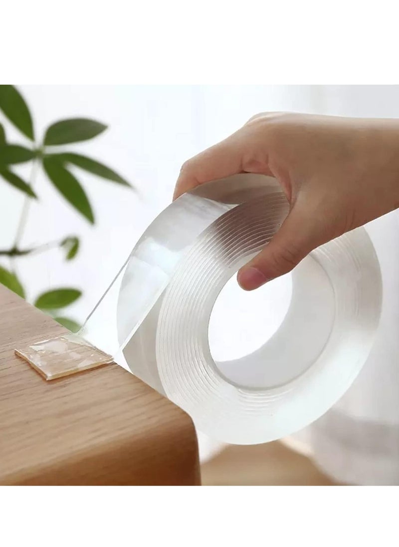 phomemo 3M Double-Sided Nano Tape,Washable Waterproof Double Sided Mounting Transparent Acrylic  - Image 2