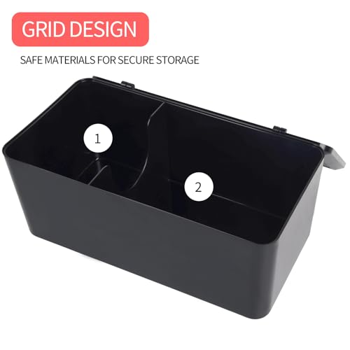 ChengFu Pad and Tampon Organizer for Bathroom,Sanitary Napkin Holder, Pad and Tampon Organizer for Period, Sanitary Napkin Storage Container, Black - Image 3