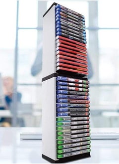 DOBE ATD Cd Shelf, Game Storage Tower Holder, 36 Tier Shelving, Game Disk Rack and Controller Organizer Compatible for Ps5, Ps4, for Home, Office  - Image 3