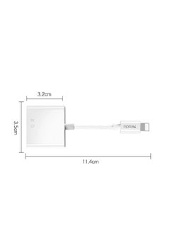Yesido Yesido GS11 2 in 1 Multi-Function TF Card + SD Card to 8 Pin Converter Adapter  - Image 5