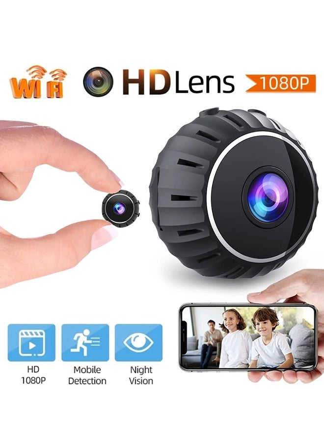 3pcs Mini Hidden Cameras, Wireless WiFi HD 1080P Home Security Cameras, Surveillance with Audio and Video Live Feed, Covert Baby Nanny Cam,Tiny Smart Cameras with Night Vision and Motion Detection