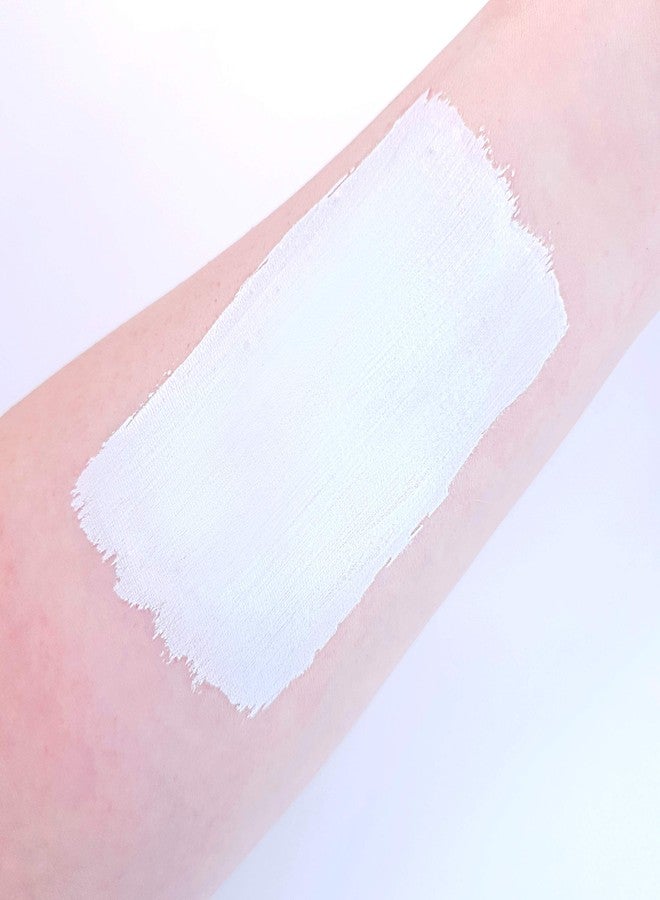 Moon Glow Pro Intense Neon UV Face & Body Paint Cake Pots by Moon Glow - White - Professional Water Based Face Paint Makeup for Adults, Kids - 1.26oz - Image 2