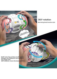 General Eight-sided space multi-dimensional Rubik's Cube magic beans decompress and decompress rotating beaded educational toys  - Image 5