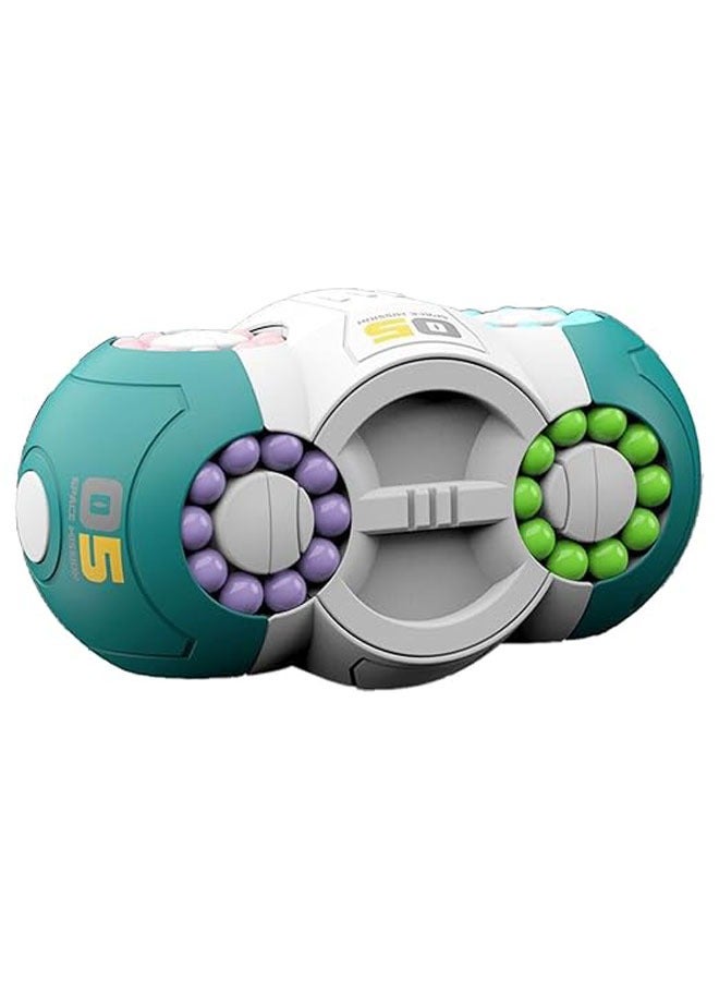 general Eight-sided space multi-dimensional Rubik's Cube magic beans decompress and decompress rotating beaded educational toys - Image 1