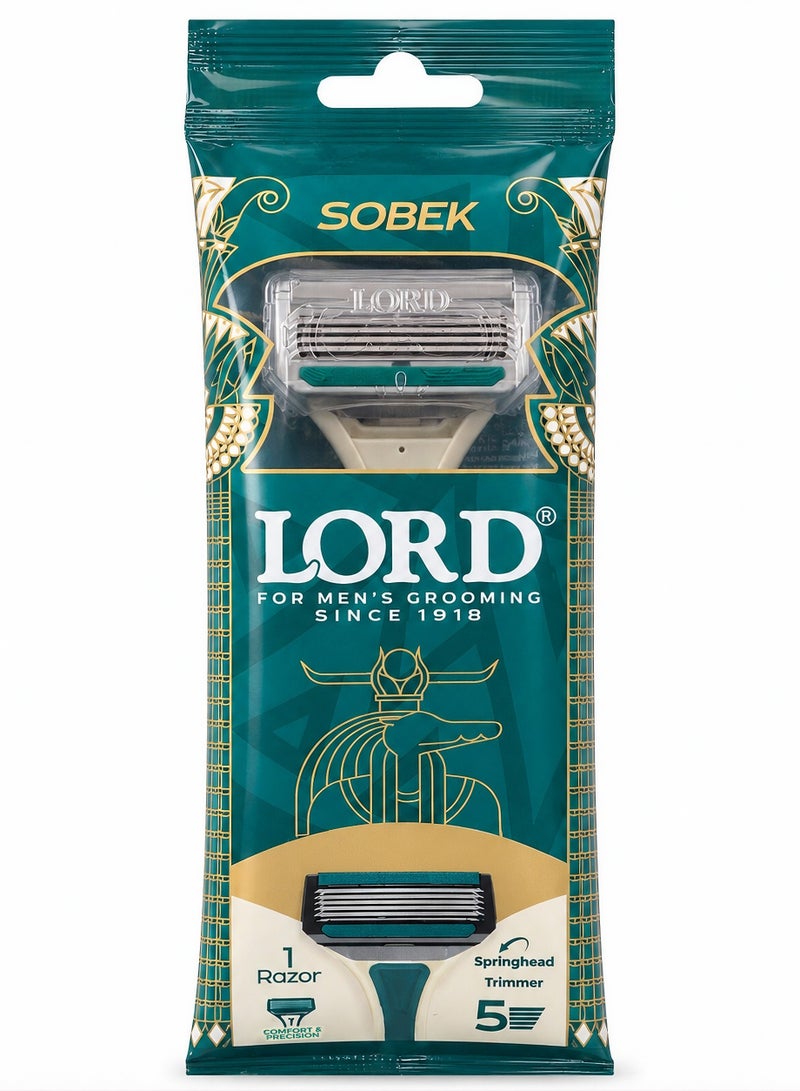 Sobek 5 Blades 1 Disposable Razor