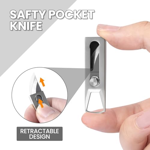 squishy Keychain Tools, Pocket Compact Tool for Opening Packages, Essential for Outdoor Adventurers and Travelers, Durable Keychain Tool - Image 3