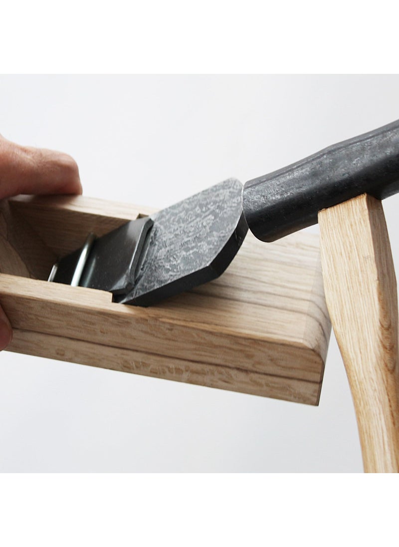 KAKURI KAKURI Japanese Block Plane 50mm for Woodworking, KANNA Smoothing Plane Manual Hand Planer Tool for Finishing Wood, 9.5 x 2.5 x 2.3 inches, ECO Oak Body, Made in JAPAN  - Image 5