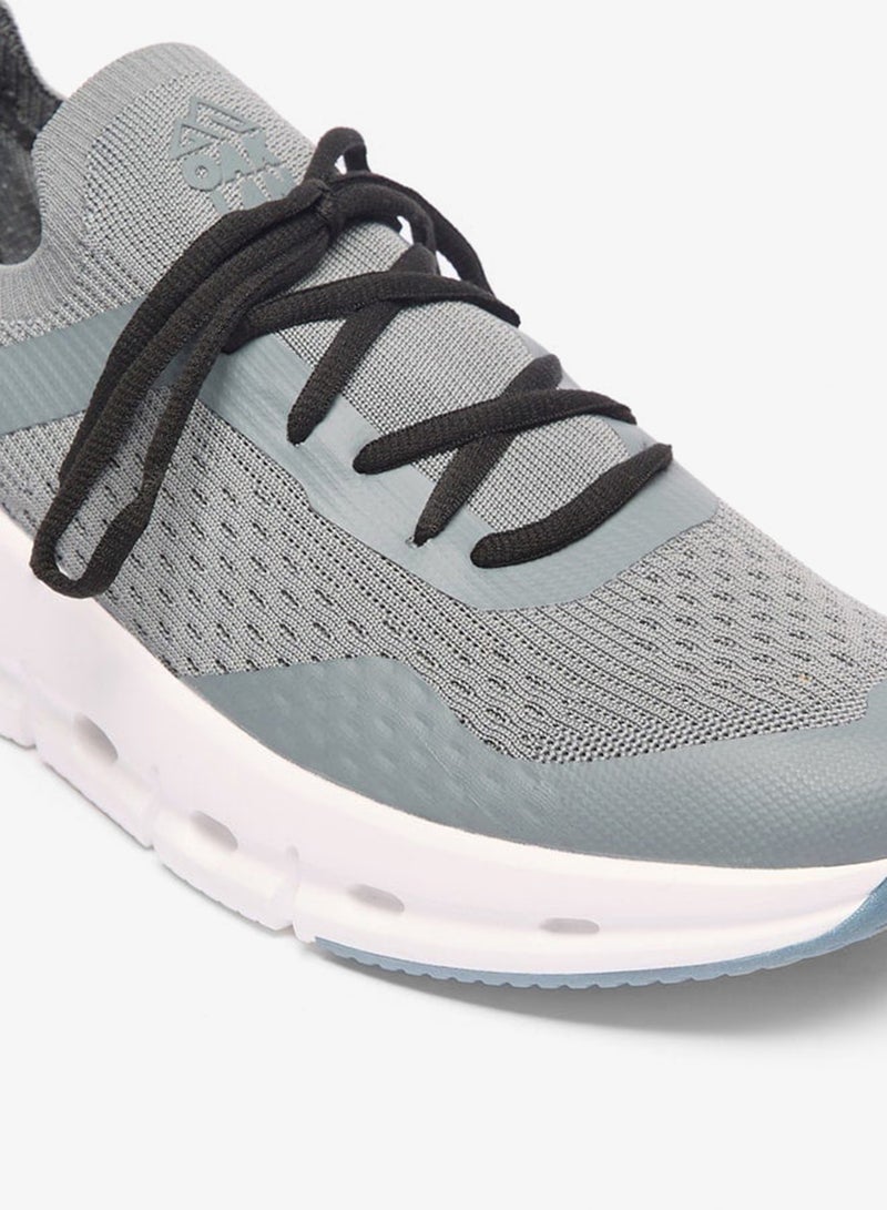 Oaklan by Shoexpress Colourblock Sneakers with Lace-Up Closure - Image 5