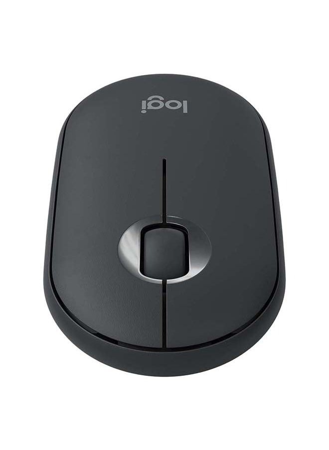 Logitech M350 Wireless Mouse Bluetooth Wireless Up to 4000 DPI Graphite Graphite  - Image 3