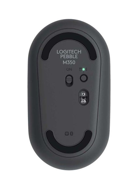 M350 Wireless Mouse Bluetooth Wireless Up to 4000 DPI Graphite Graphite