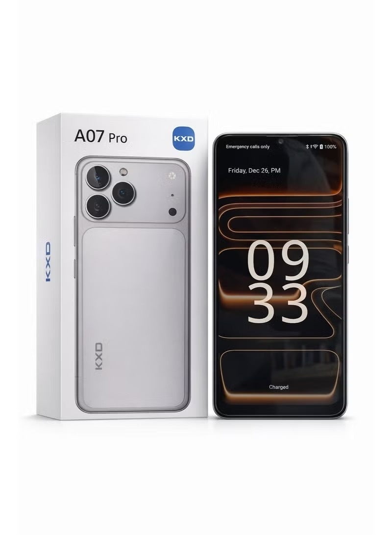 KXD A07 Pro 4GB RAM 64GB Storage Dual SIM 4G LTE Android Smartphone HD+ Display 1 Year Warranty - Image 3