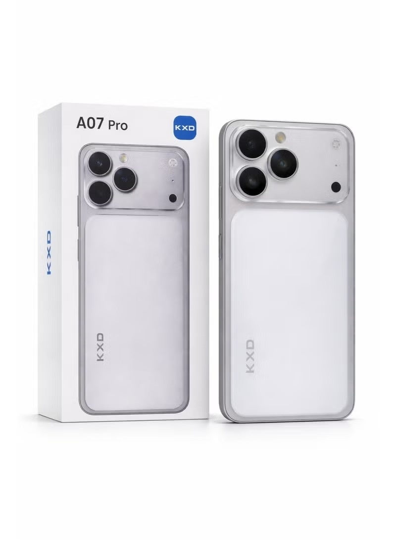 KXD A07 Pro 4GB RAM 64GB Storage Dual SIM 4G LTE Android Smartphone HD+ Display 1 Year Warranty - Image 1