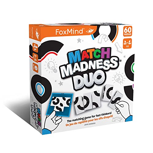 FoxMind Games Match Madness Duo The Matching Game for Fast Thinkers FastPaced and ActionPacked Pattern Recognition and Dexterity Made for 2 Players for Ages 8 and up - Image 1