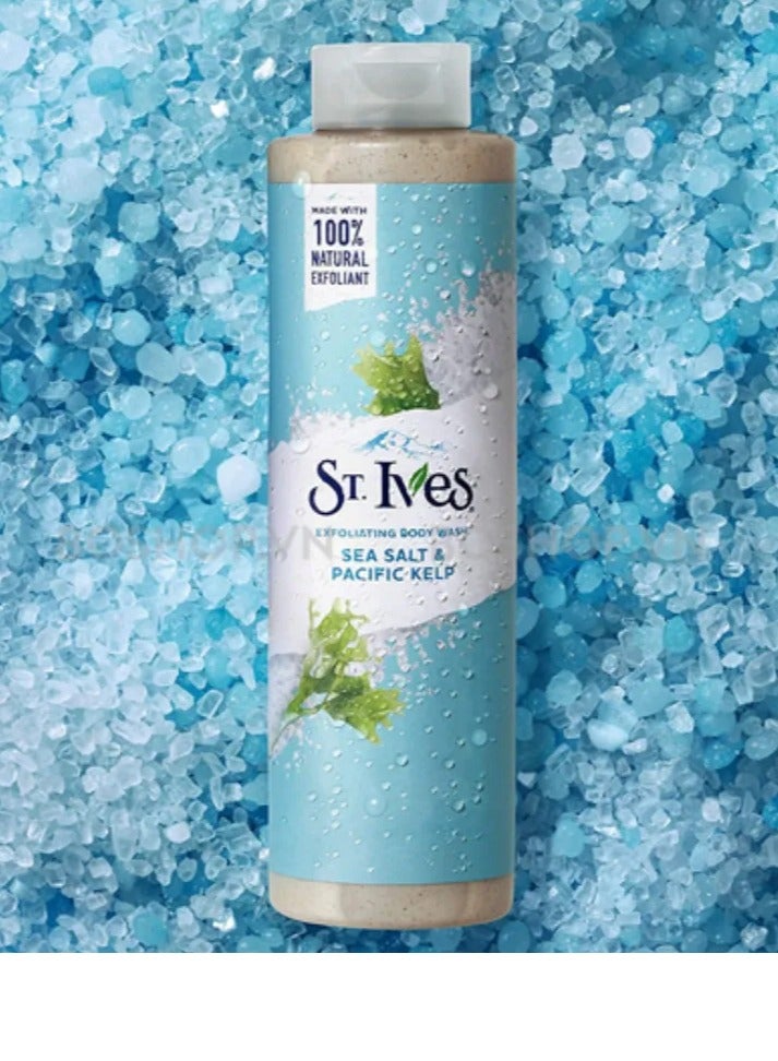 ST. Ives ST.Ives EXFOLIATING BODY WASH SEA SALT & PACIFIC KEL 650ml - Image 5