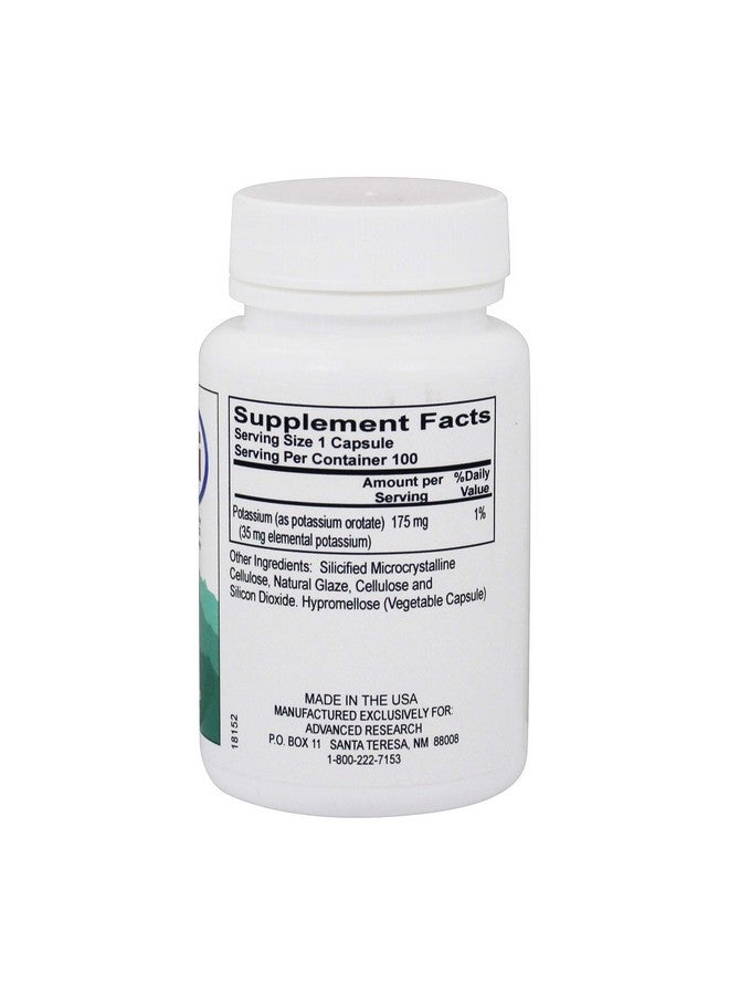 Advanced Research Potassium Orotate 175 Milligrams 100 Veg Capsules - Image 3