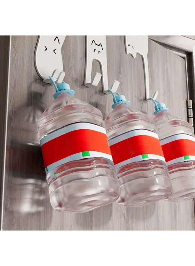 Little Cat Over The Door Hook Heavy Duty No Drill Installation Space Saving Wall Mounted Organizer - Image 3